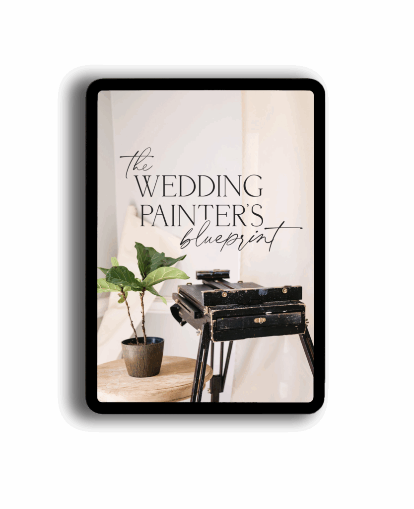 Ipad-mockup- wedding painters blueprint course